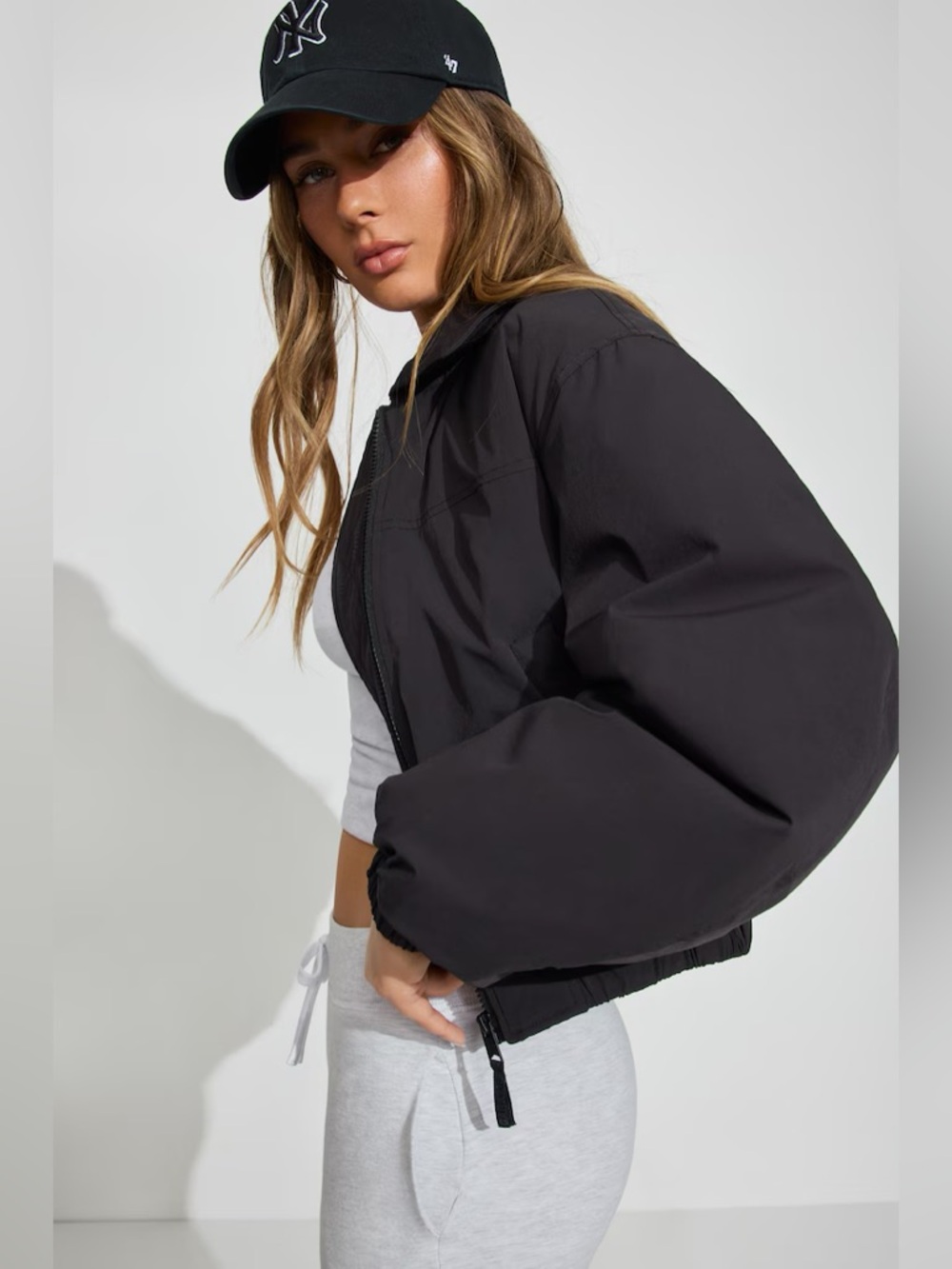 Garage Cropped Puffer Coat - New - Picture 5 of 7